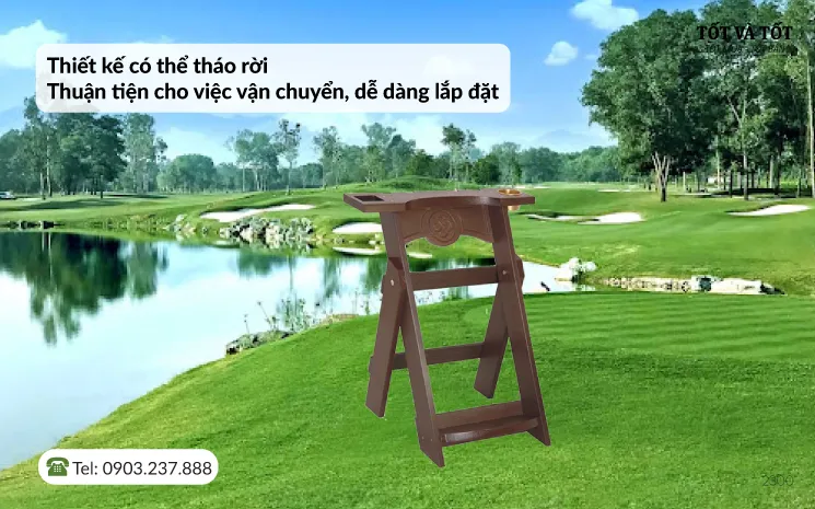 Giá treo túi đựng gậy Golf